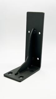 Wall Brackets:Wall 'L' Bracket 036 - 6 Inches - Black
