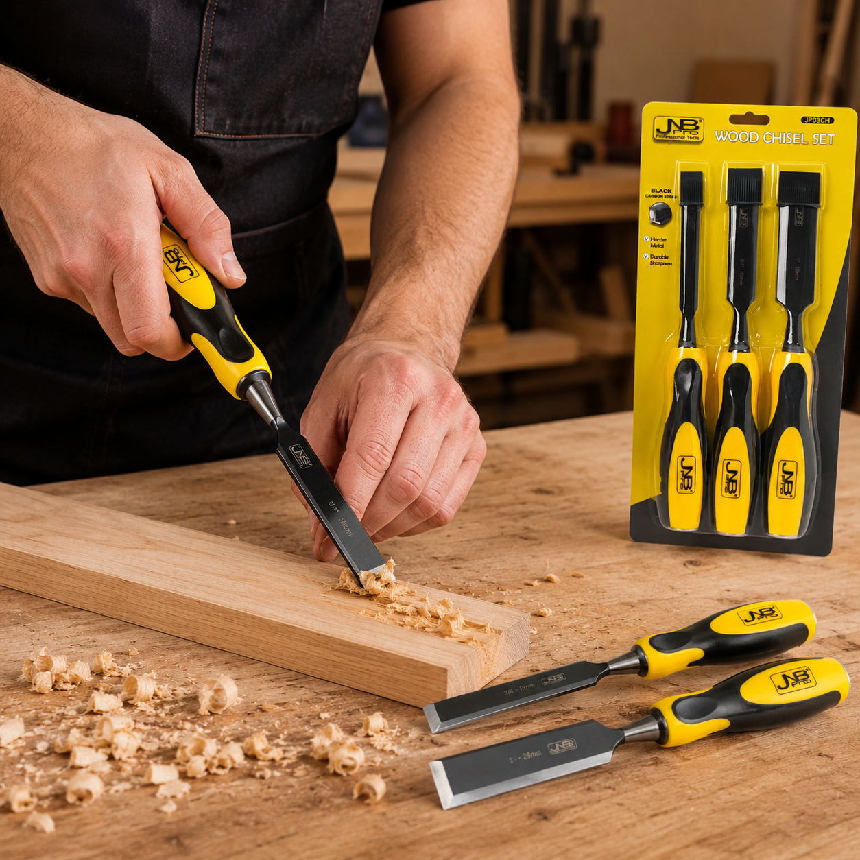 JNB Wood Chisel Set