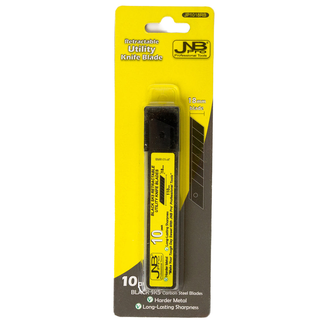 JNB Retractable Utility Knife Blades - 10 Pk