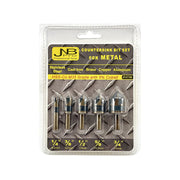 Countersink:5 Pc Pro Set Countersink For Metal