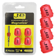 JNB Screwdriver Bit Magnetizer & Demagnetizer - 4 Pc