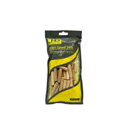 JNB Fluted Hardwood Dowel Pins 35mm x 8mm - 50 Pc