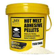 JNB Extra White EVA Hot Melt Edgebanding Glue - 5 kg (11 lb)