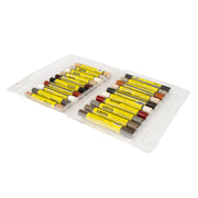 JNB Wood Filler Sticks - 20 Colors (Wax Crayons)