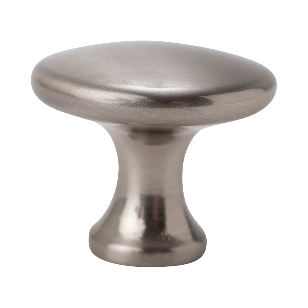 KNOB K1 - SOLID ROUND SATIN BRASS
