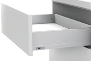 FLOWBOX IN-BOX FRONT BRACKETS HOLDERS FOR 7.5" PROFILE AND GALLERY RAILING -  ANTHRACITE