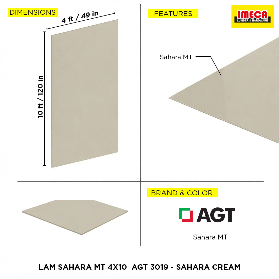 LAM SAHARA MT 4X10  AGT 3019 - SAHARA CREAM