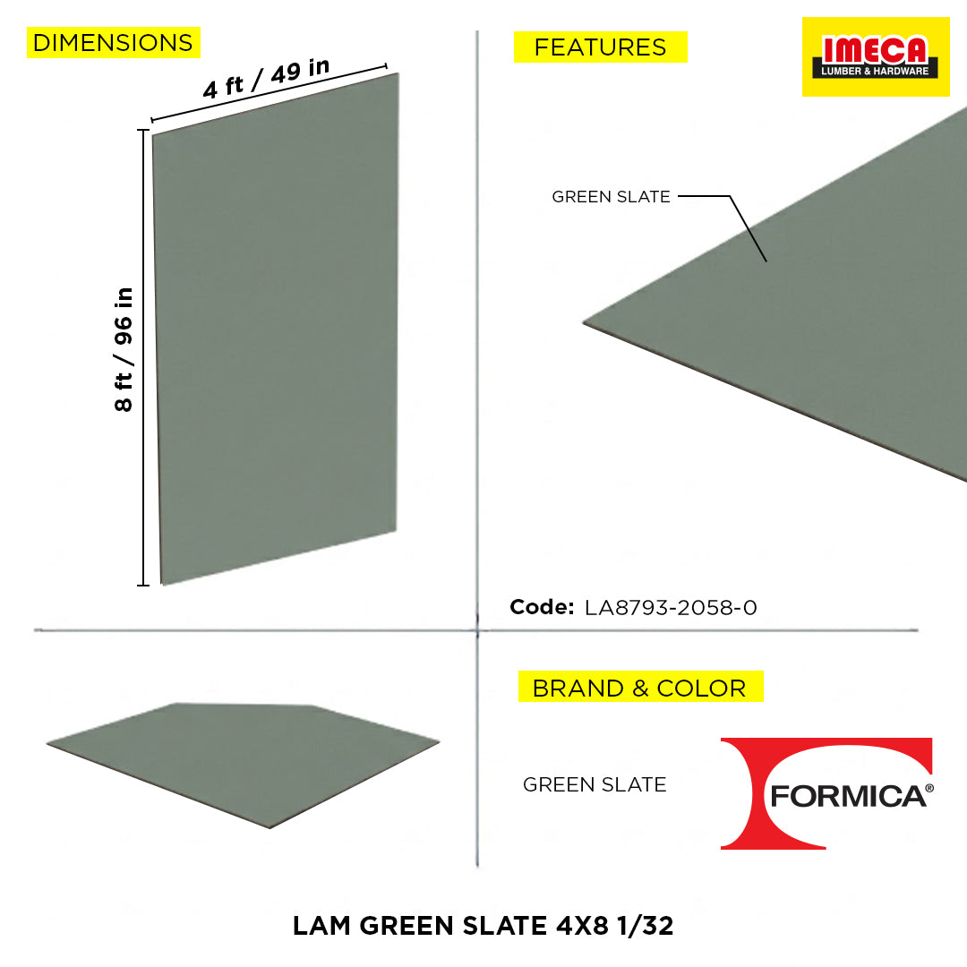 Blueprint LA8793-2058-0 con logo Formica