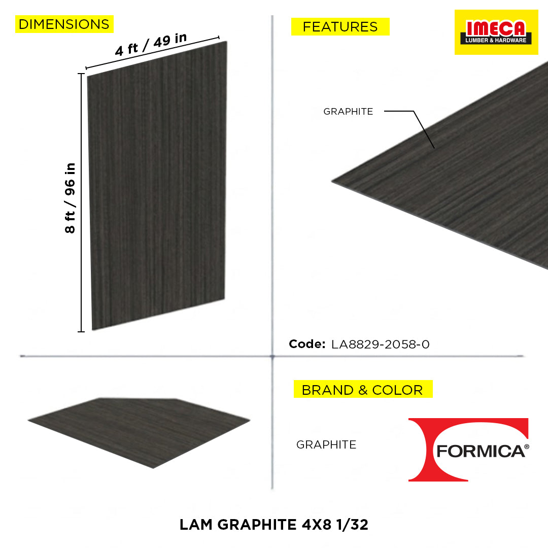 Blueprint LA8829-2058-0 con logo Formica