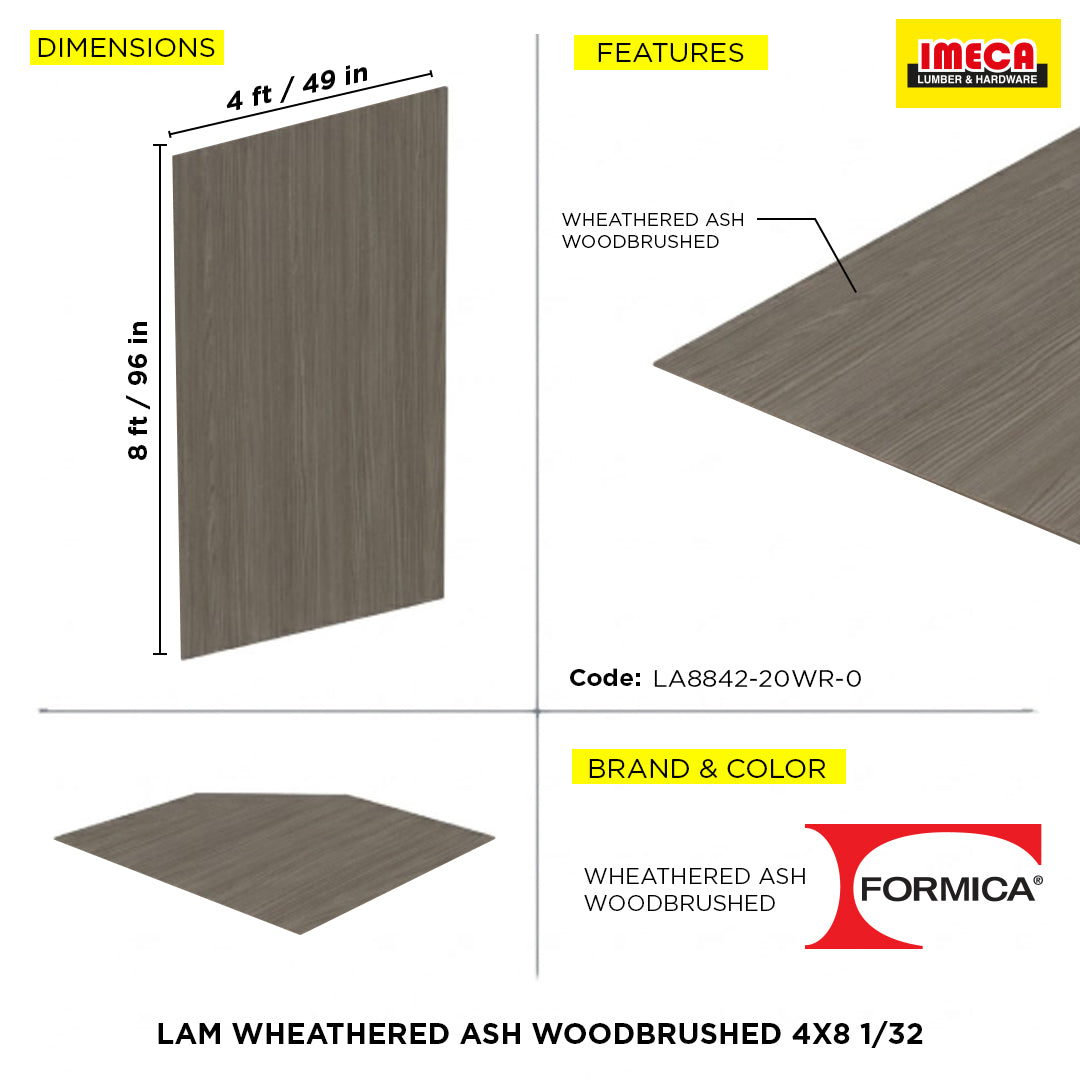 Blueprint LA8842-20WR-0 con logo Formica