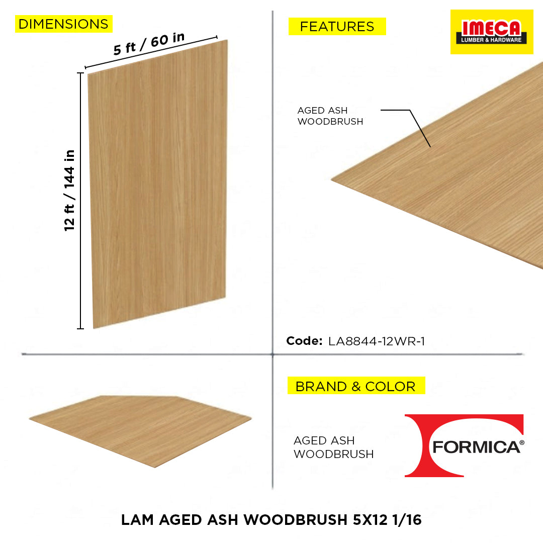 Blueprint LA8844-12WR-1 con logo Formica