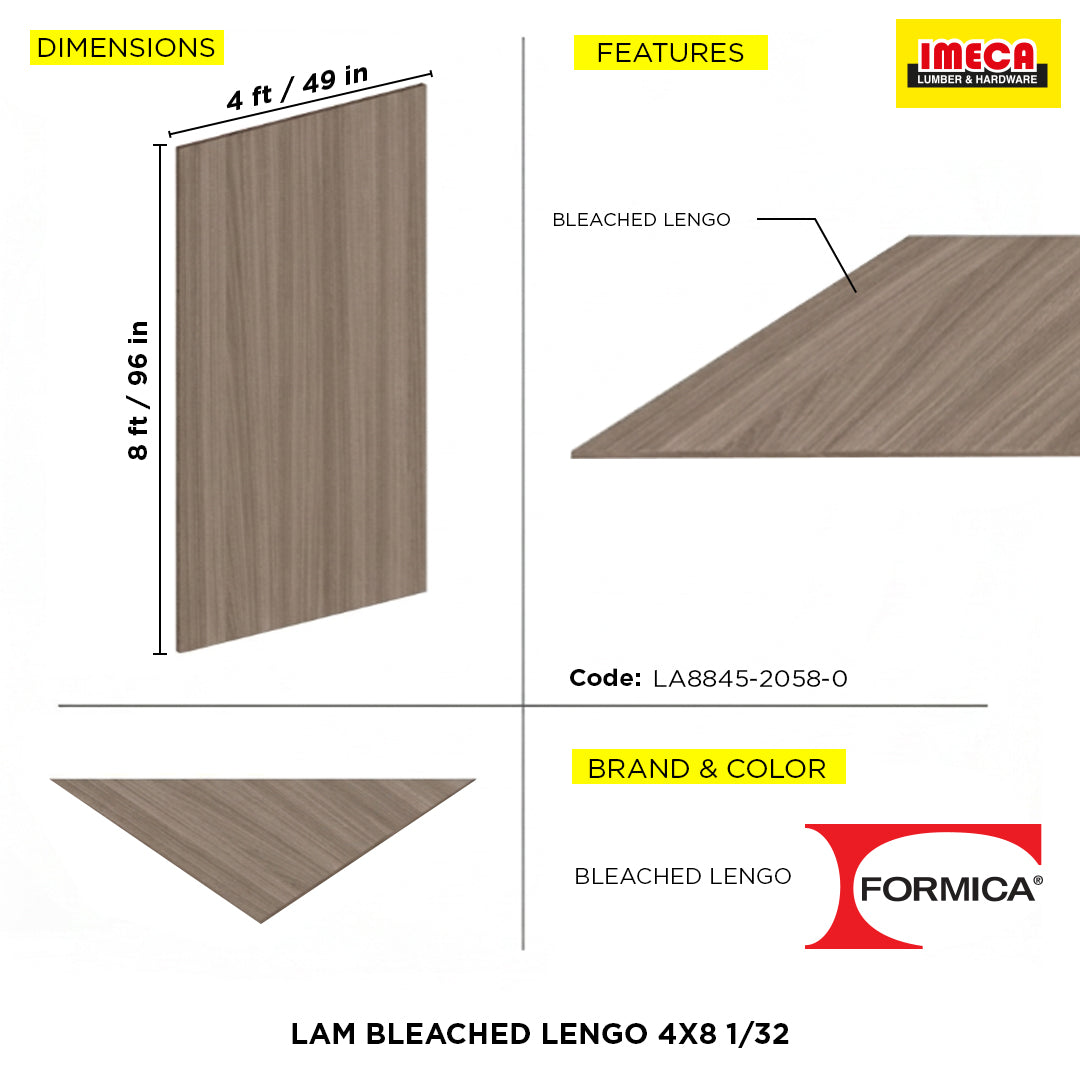 Blueprint LA8845-2058-0 con logo Formica