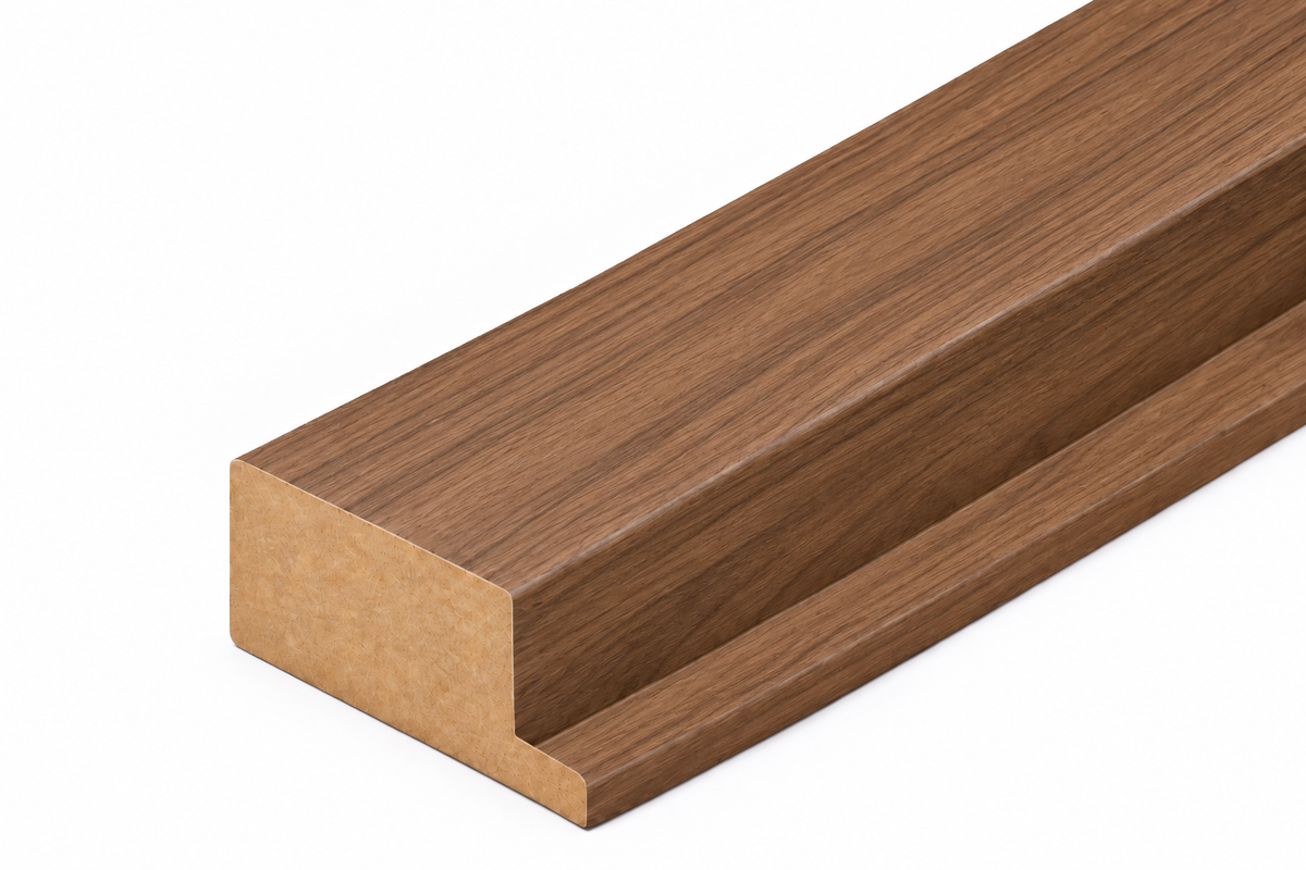 PROFILE LEFT SIDE MATT LIGHT WALNUT G1