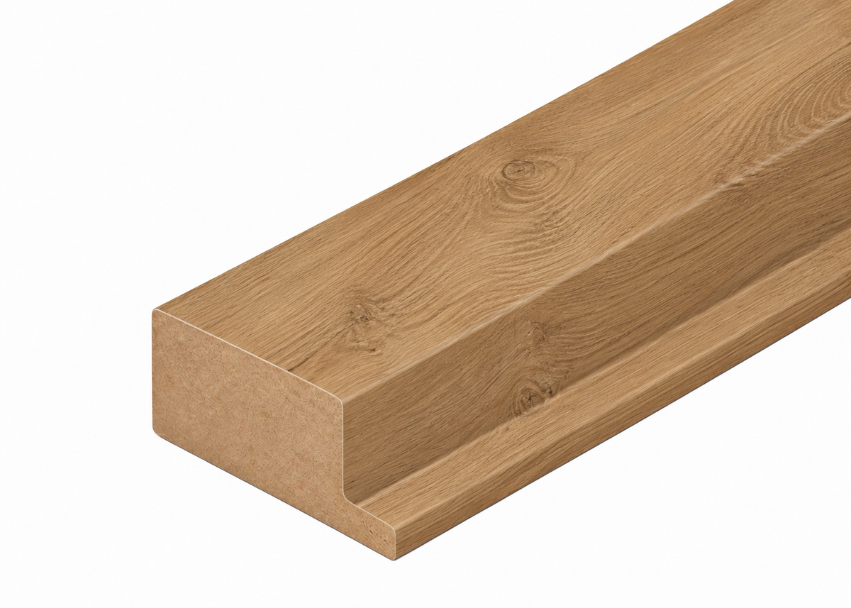 PROFILE LEFT SIDE NATURAL OAK G1