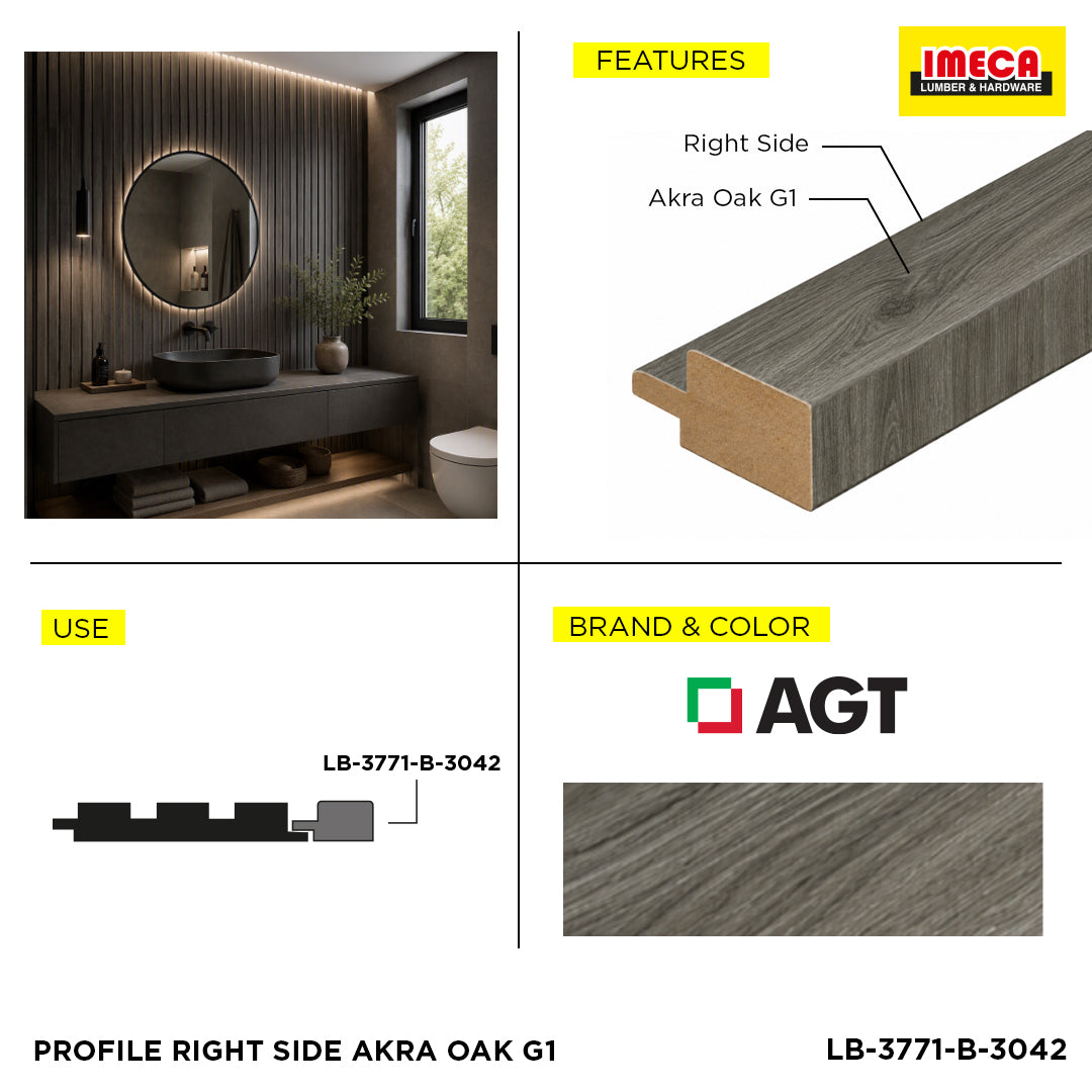 PROFILE RIGHT SIDE AKRA OAK G1