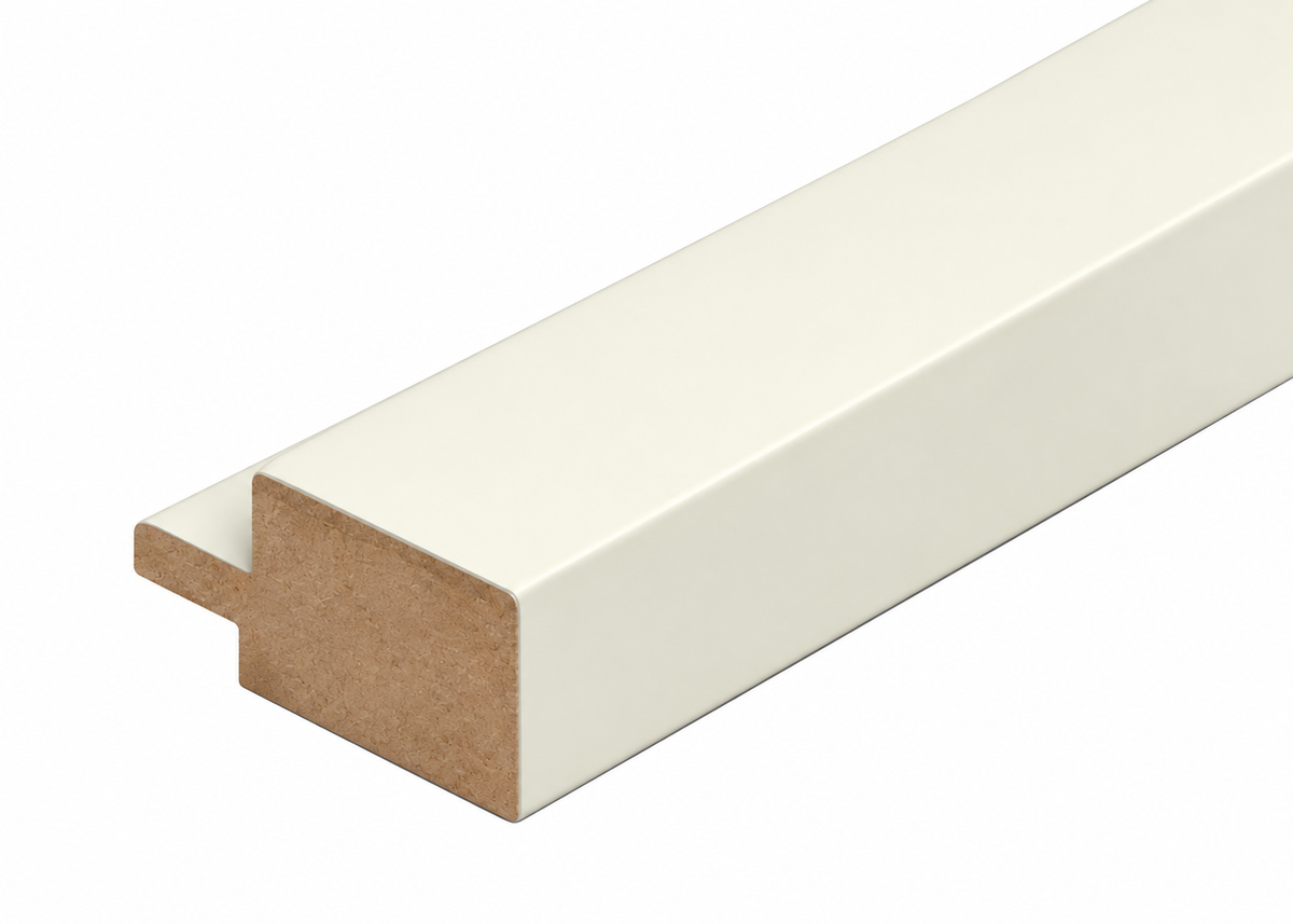 PROFILE RIGHT SIDE MATT SOFT TOUCH WHITE G2