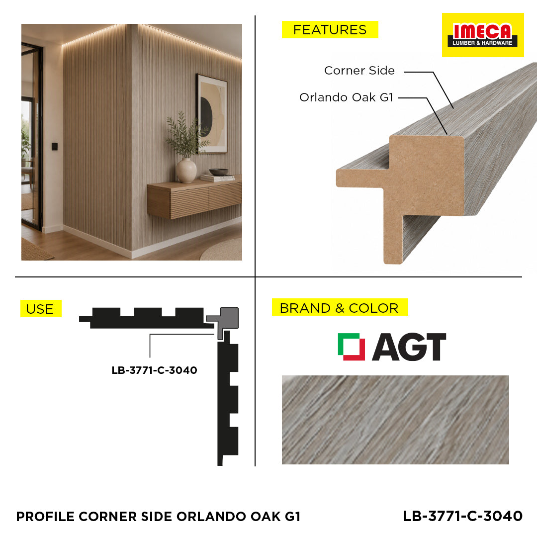 PROFILE CORNER SIDE ORLANDO  OAK G1