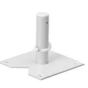 18 in White Polmyer Full Circle Lazy Susan White  18 in (457 mm) W x 18 in (457 mm) D x 4.5 in (114 mm) H