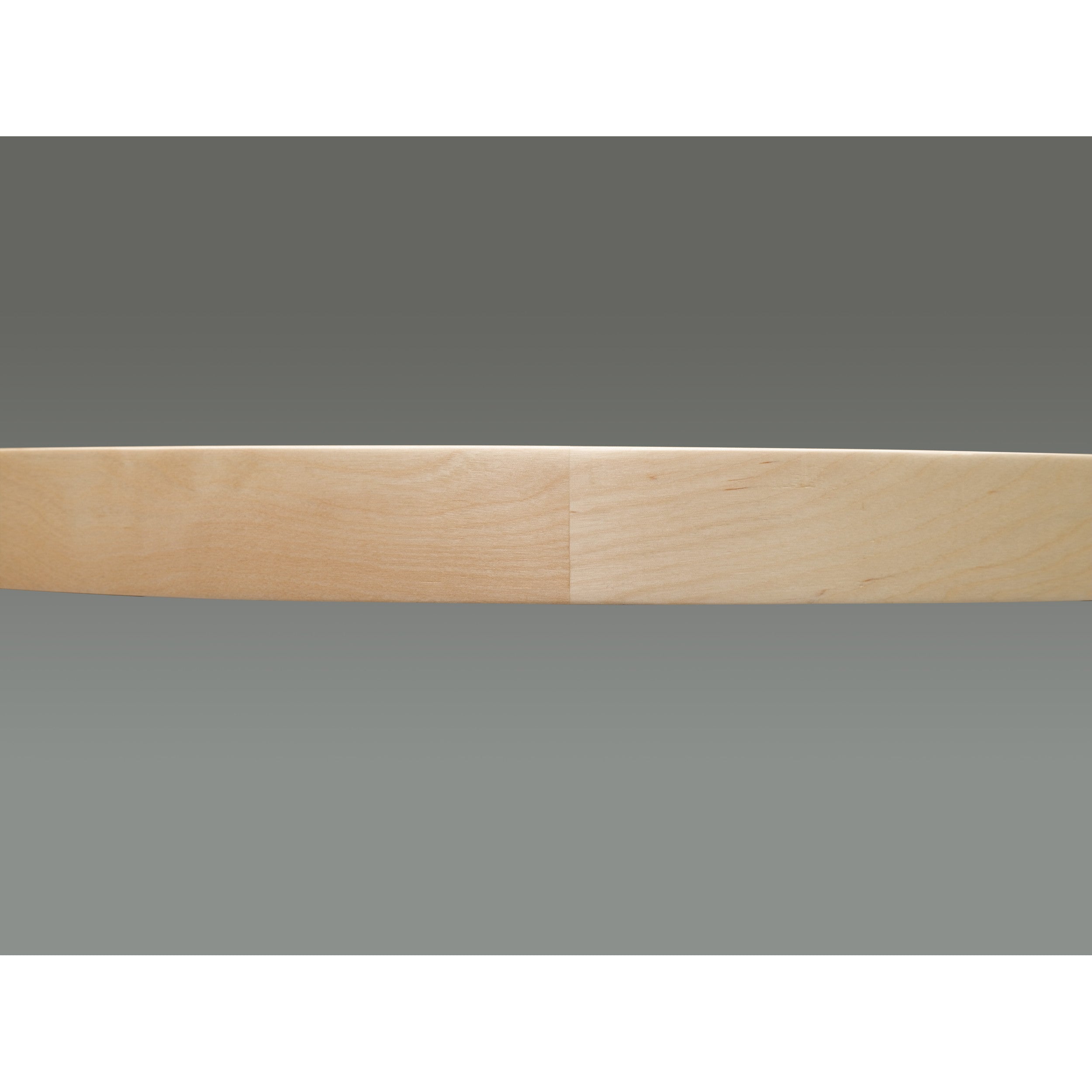 20 in Banded Wood D-Shape Lazy Susan w/steel bearing Natural  20 in (508 mm) W x 20 in (508 mm) D x 2.94 in (75 mm) H