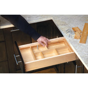Wood Drawer Organizer Kit 15 (9-7/8" W, 19-1/8" D, 2-1/2" H)