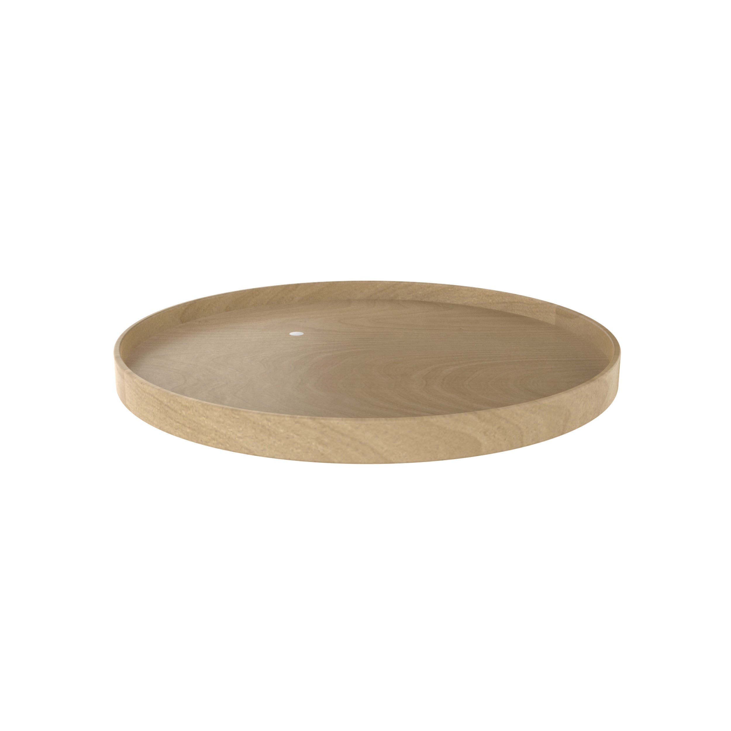 32 in Natural Wood Full Circle Lazy Susan Natural  32 in (813 mm) W x 32 in (813 mm) D x 3.78 in (96 mm) H