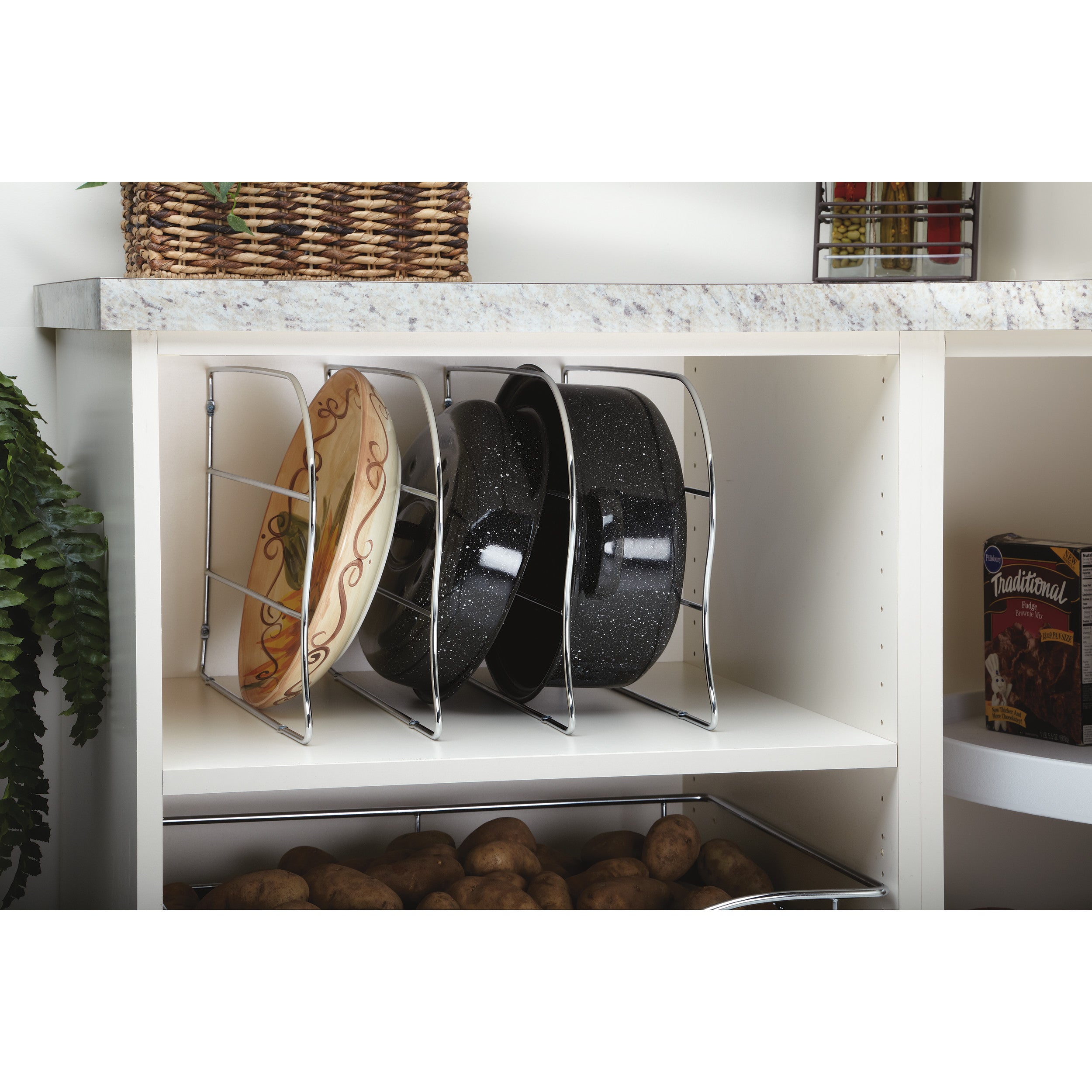 18" LD Chrome Tray Divider 10 Per