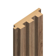 WOOD PANEL MATT LIGHT WALNUT-239 5"x108" 18MM 3.5 SqFT  G1