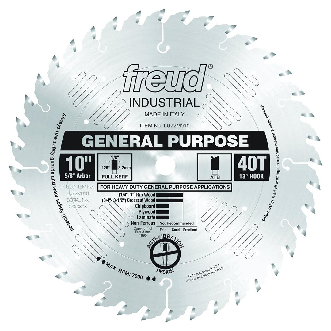 ATB Thick Stock General Purpose Miter Saw Blade