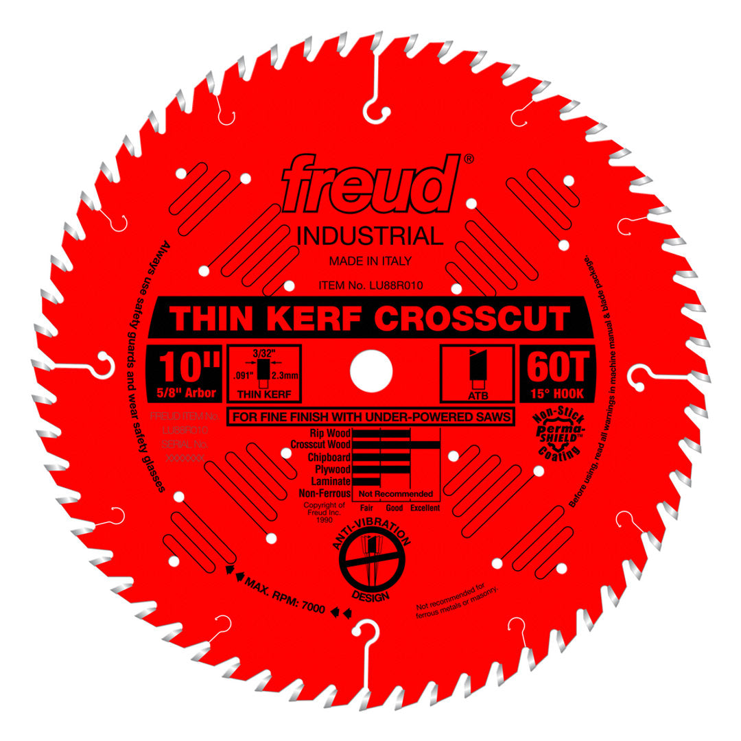 Thin Kerf Fine Finish Crosscut Blade