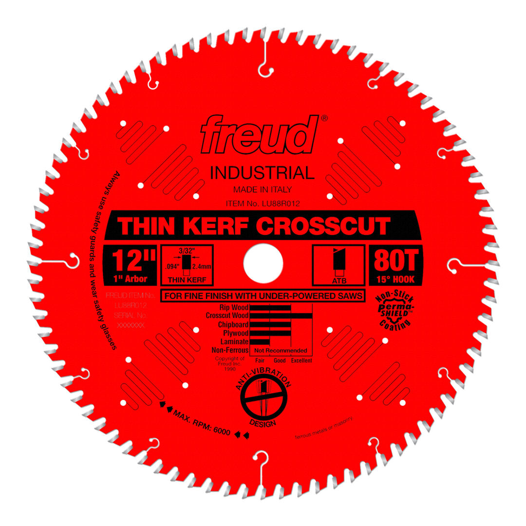 Thin Kerf Fine Finish Crosscut Blade