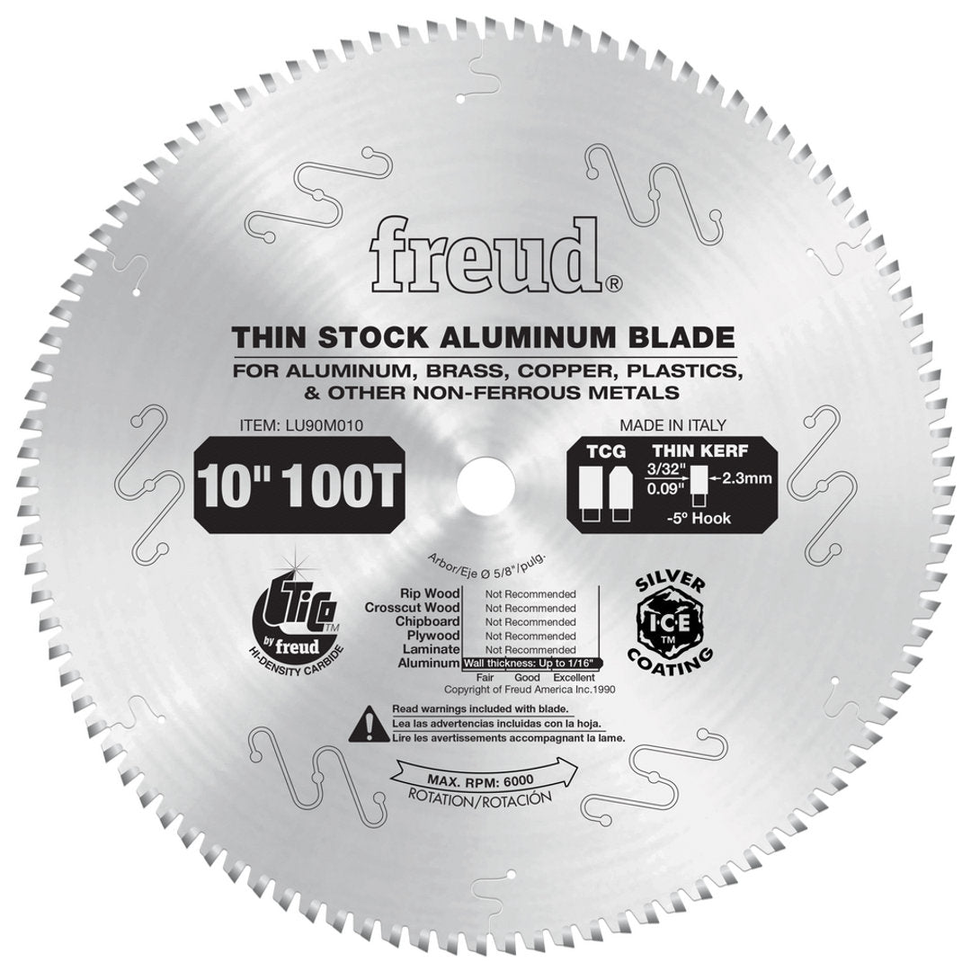 Thin Stock Non-Ferrous Metal Blade