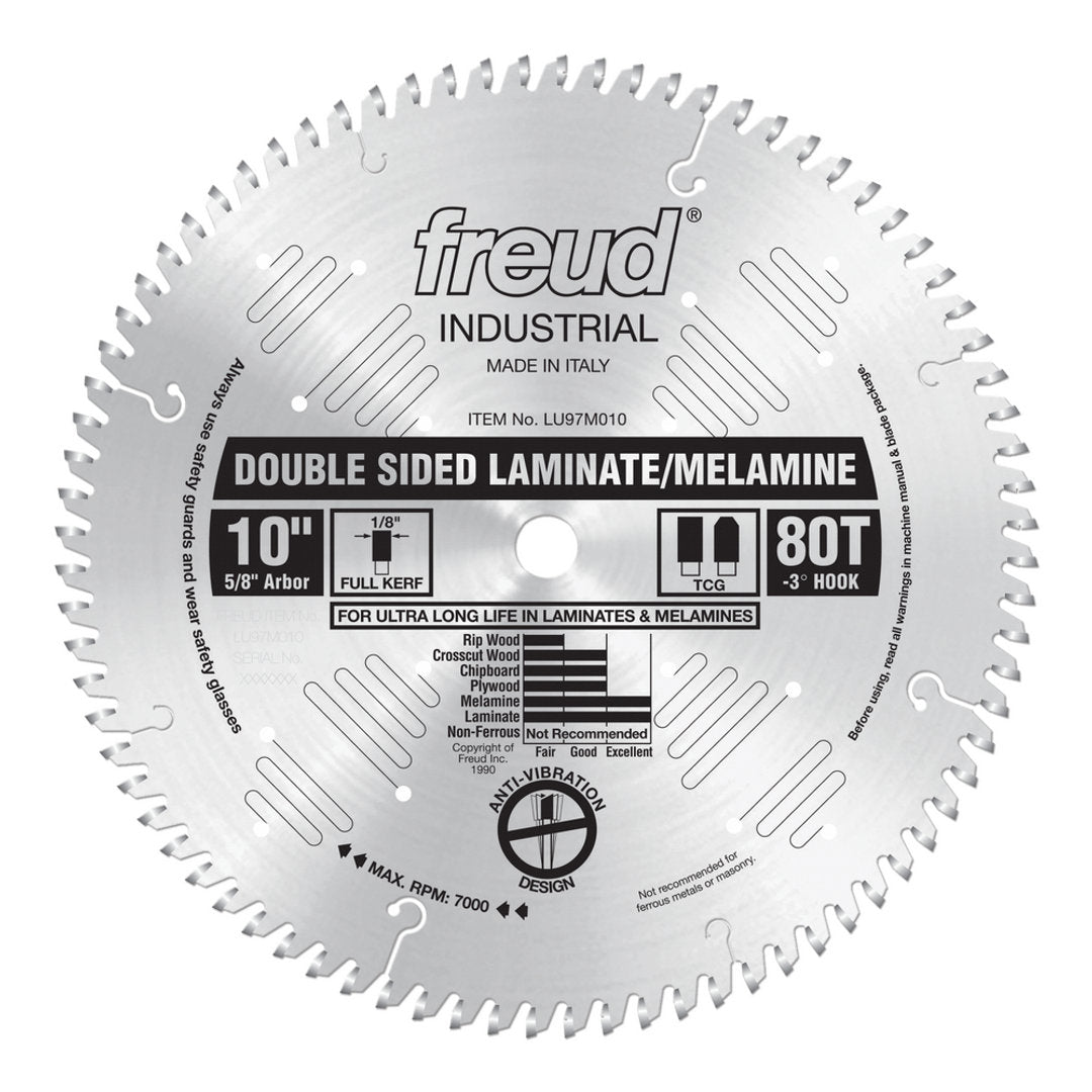 Double Sided Laminate/Melamine Blade