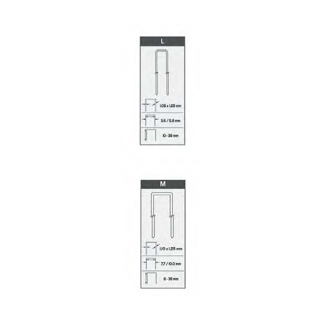 MARKWELL Crown Staples 1/2'' 18Gau 3/8