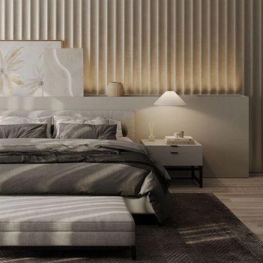 MDF MATTE GREY 4X9 18MM