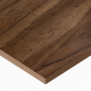 MDF Light Walnut 3/4 4x9 2 sides