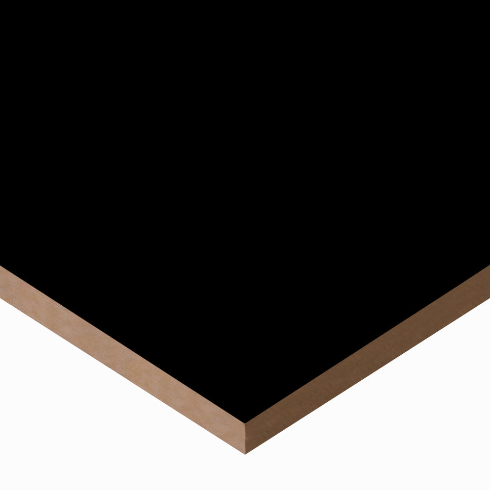 MDF BLACK MT 3/4 4X9   AGT 3004 - MATT BLACK