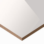 MDF WHITE HIGH GLOSS 4X9 3/4 AGT 601