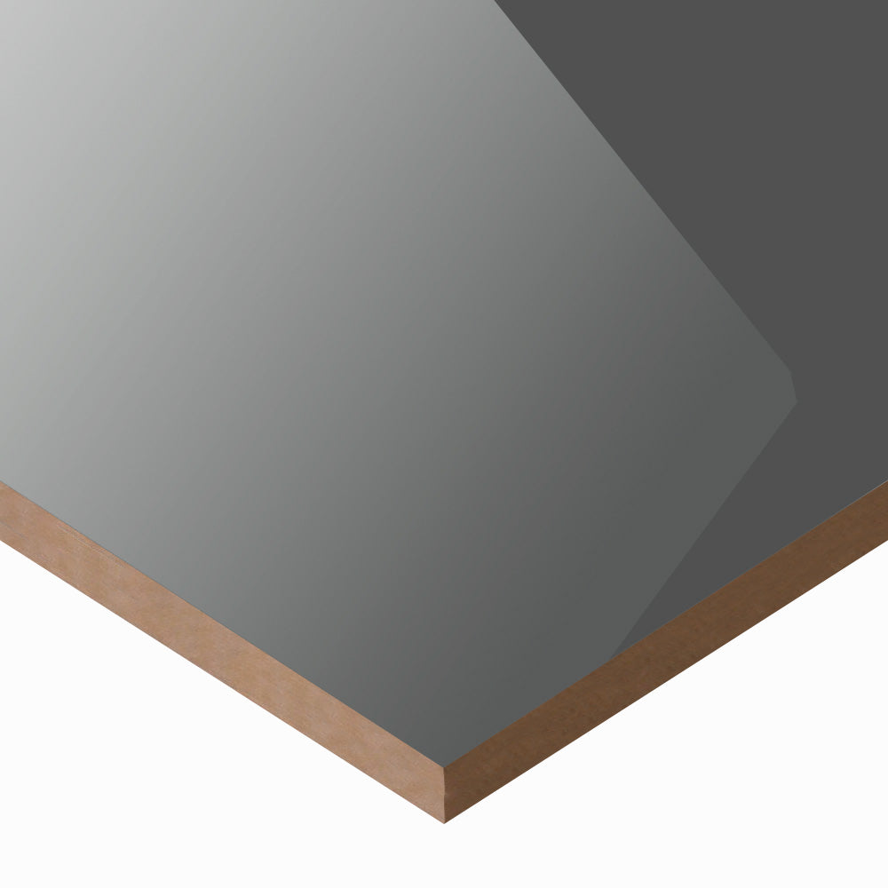 MDF LIGHT GREY HG 3/4 4X9   AGT 6012- PEBBLE GREY HG