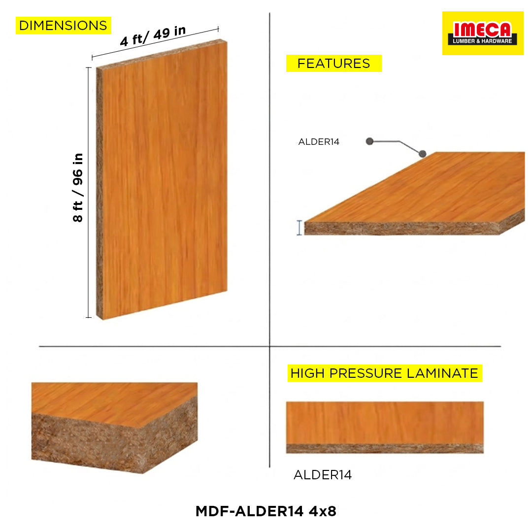 MDF-ALDER14 4x8