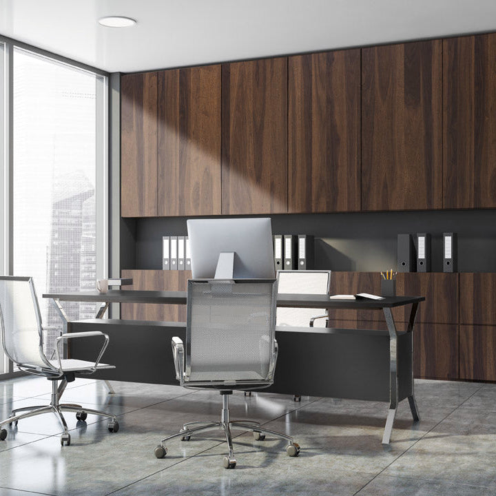 MDF Smoked Walnut 2 Sides 4X9 19MM SHINNOKI