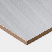 SALT Metalica MDF Panel Silver - 4'x9' 19mm