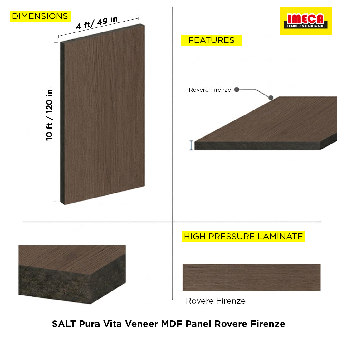 SALT Pura Vita Veneer MDF Panel Rovere Firenze