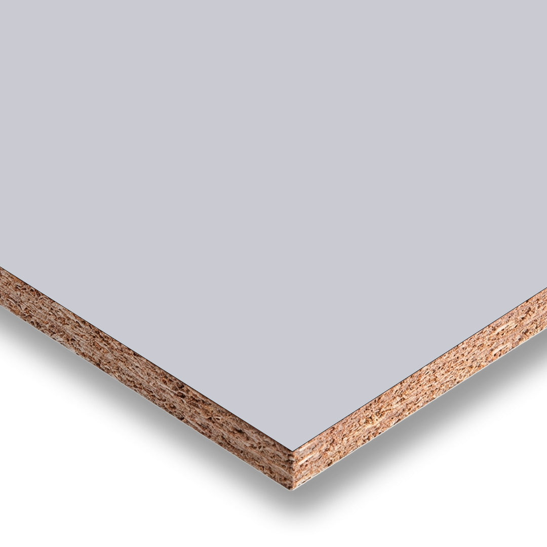 MELAMINE GRIS DOVE GREY WATER RESITANT (3/4 in x 49 in x 97 in)