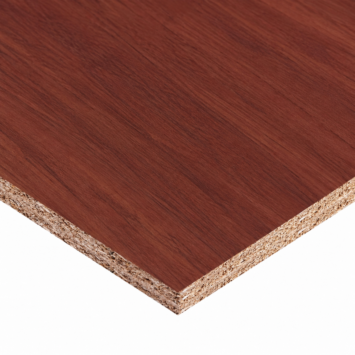 MELAMINE MAHOGANY 5/8 4X8 SAPELLY 15MM