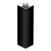TOE KICK 90Â° CORNER VOLPATO FOR H150 5.90" MATT BLACK