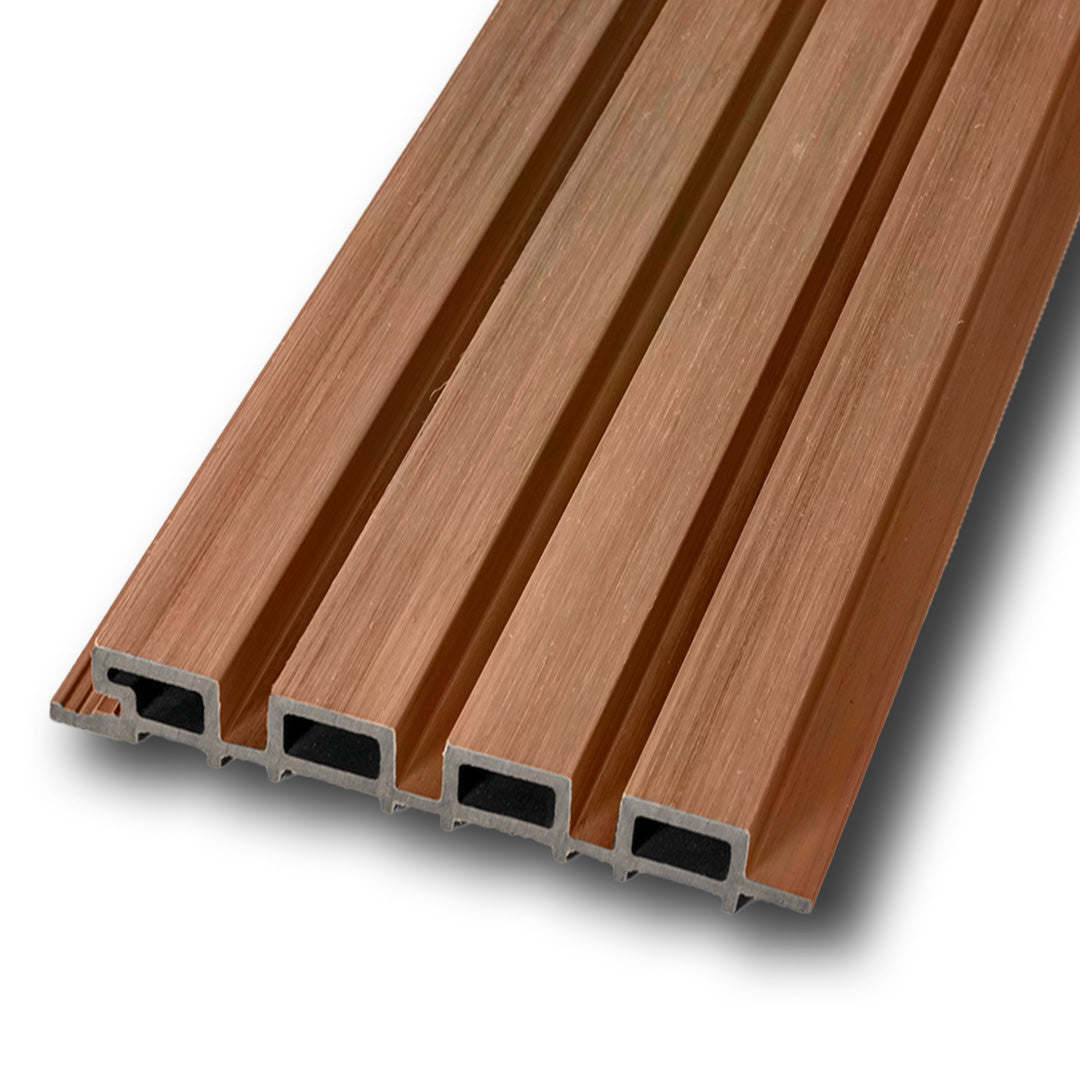 OUTDOOR WPC PANEL TEAK 8.62'' X 114.17''