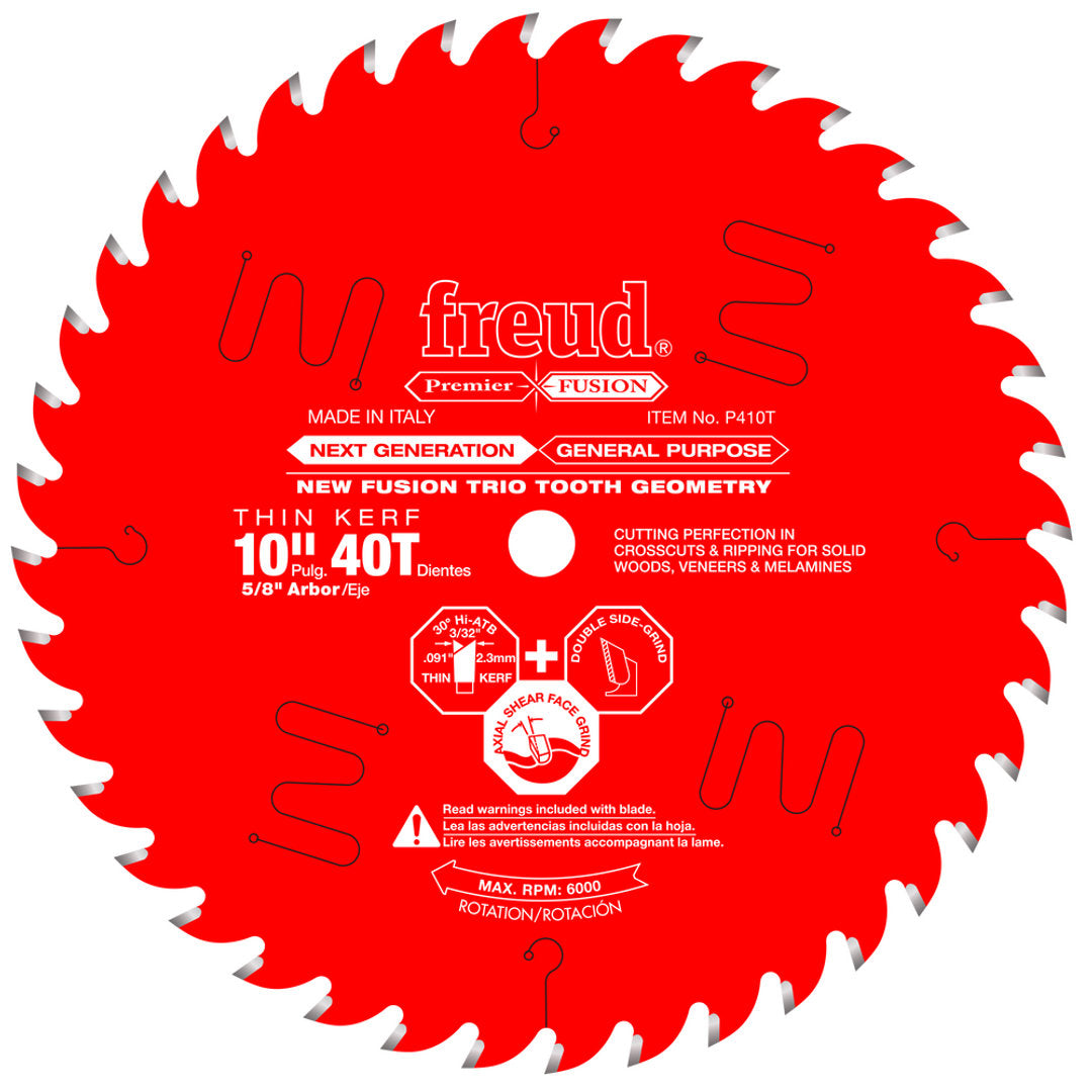 Thin Kerf Next Generation Premier Fusion General Purpose Blade