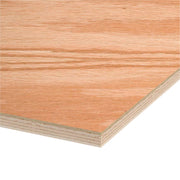 Red Oak Plywood, Plain Sliced Veneer 4 ft x 8 ft