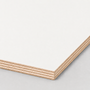 PLYWOOD PREMIUM LAMINATE WHITE 2S 1/2 4X8