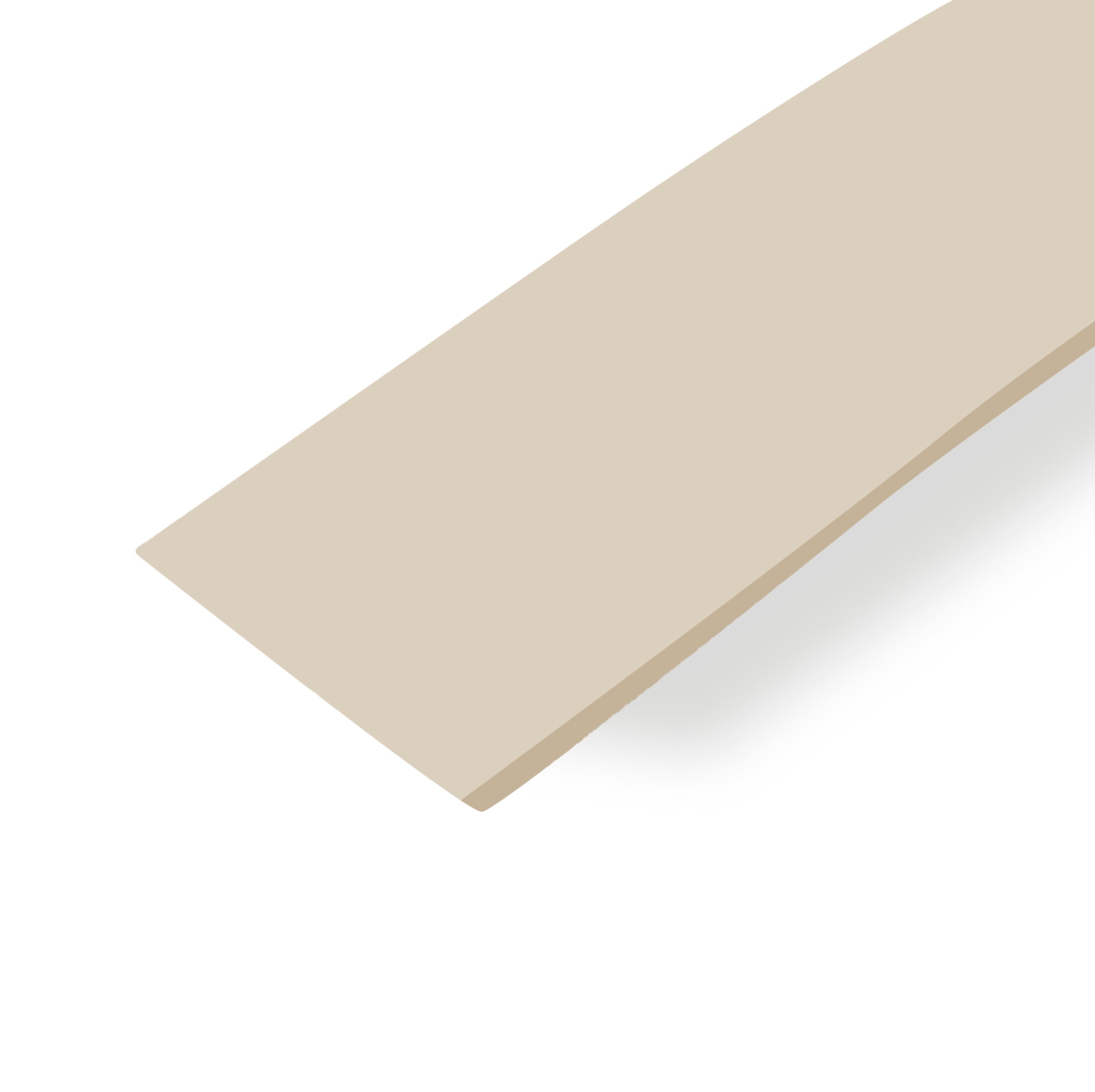 MaxxiÂ® Cream PVC Edge Banding (7/8 in x 500 ft x 1.5 mm)